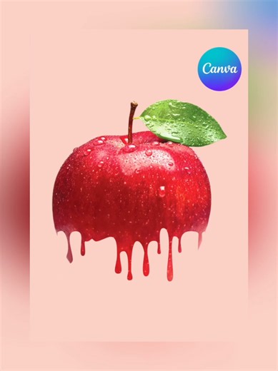 Cool Canva Dripping Effect Design Hack Tutorial Step By Step! #canva #canvadesign #canvatutorial #design #designinspiration