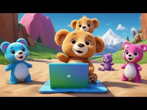 Teddy Tim’s Happy Hello Song 🎶🌈 | Kids Fun Nursery Rhyme | Playful Greeting Song