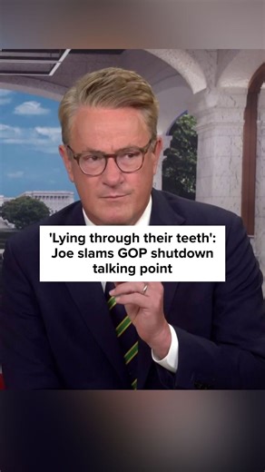 The U.S. government officially shut down at midnight after Congress and the White House failed to reach an agreement on how to extend federal funding. President Trump claimed Democrats want a shutdown to give “Cadillac health care” to undocumented immigrants. @JoeScarborough reacted to the latest talking point on #MorningJoe, calling out Republicans for “lying through their teeth.” | Morning Joe
