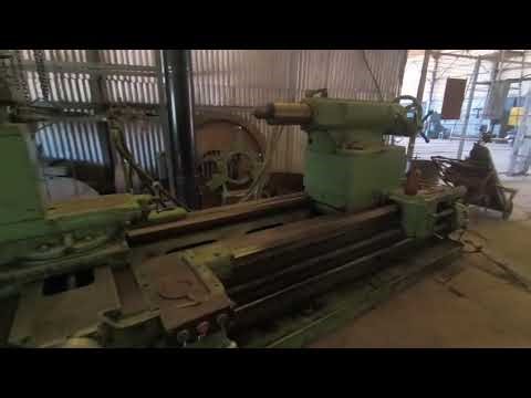 20 feet lath machine .working facing oprarion 🙏