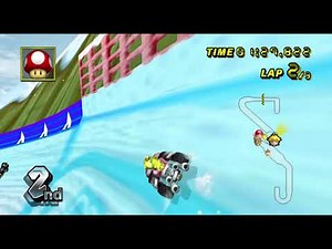 Mario kart wii peach gameplay