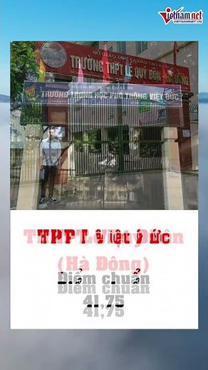 Top 10 trường THPT có điểm chuẩn vào lớp 10 cao nhất Hà Nội | Vietnamnet