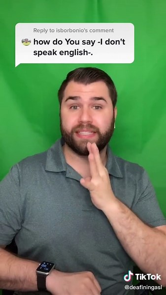 Learn ASL: How to Say 'I Can't Speak'