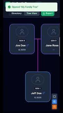 Family Tree Builder App📱