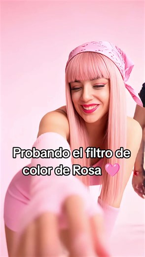 Testing the Pink Color Filter on TikTok