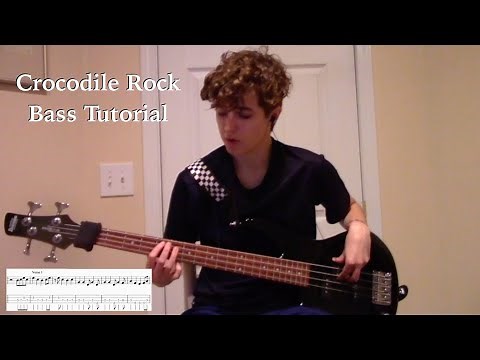 Crocodile Rock - Elton John | Bass Tutorial by Alsleum Music