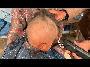 Relaxing ASMR Haircut Transformation – Cute Kid Edition