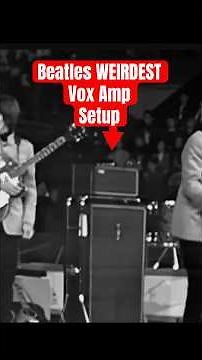 The Beatles’ Rarest Vox Amp Setup (1965)