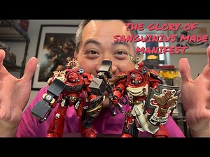 Unboxing & Review of JoyToy x Warhammer 40K Blood Angels Assault Terminators w/ Thunder Hammers
