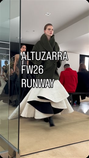 @altuzarra fall winter 2026 runway finale presented today during New York fashion week | Design Scene