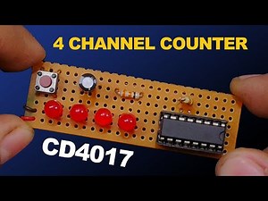 CD4017 Decade Counter | CD4017 Project