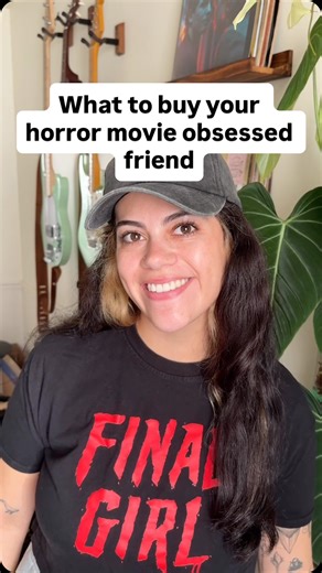 spooky.celeste on Instagram: "Here’s your Horror Movie lover gift guide 🎁 (or add it to your own list like I did) I neeeeed the last one #horrormovies #giftguide #giftguideforher #giftidea #scarymovies"