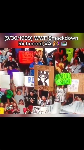 Rare Richmond 🌇 | September 30th, 1999 Smackdown LIVE at the Richmond Coliseum! 🤼‍♀️ 🏟 This clip is from the opening of the event! Were you in attendance... | Instagram