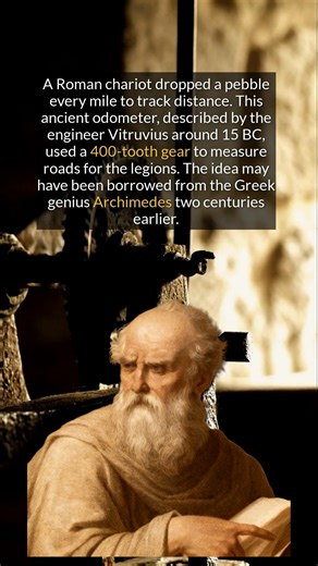9.6K views · 175 reactions | An ancient Roman odometer design was so complex it took until 1981 to prove it could work. | The History Page | Facebook