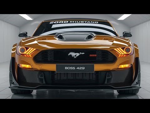 2026 Mustang Boss 429 – Modern Muscle Meets Classic Legend!