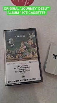 ORIGINAL "JOURNEY" DEBUT ALBUM 1975 CASSETTE