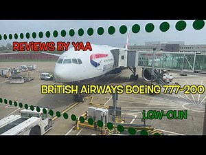 Updated| BA 777-200 Economy| Flight Review In 4K| London Gatwick- Cancun International Airport