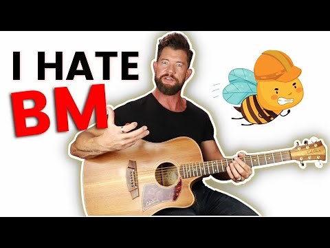 B minor (Bm) Bar Chord - How to change barre chords quick | Beginner Guitar Lesson