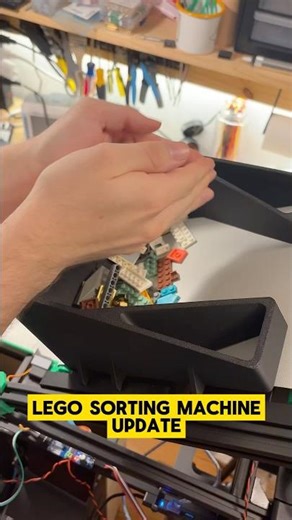 Building a LEGO Sorting Machine - Part 3: Feeder #lego #moc #bricklink #legorobot