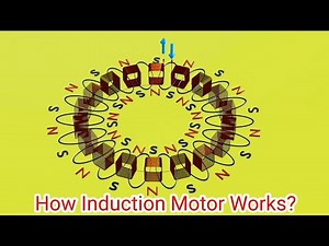 How "Ceiling fan" or "Single phase induction motor" works ?