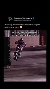 800K views · 10K reactions | The world record motorcycle jump ️ #memes #explore #reels | Explaining Everything | Facebook