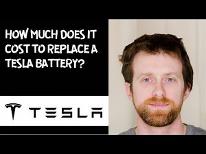 How much does it cost to replace a Tesla battery?