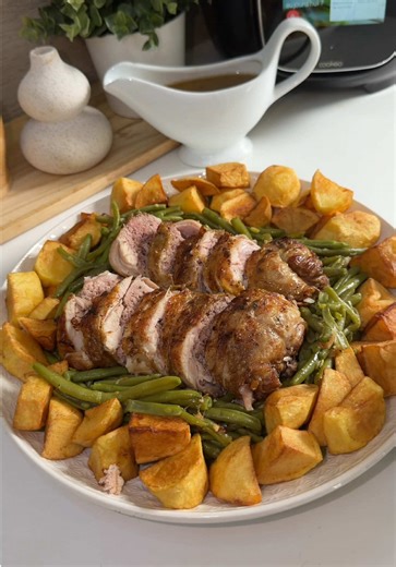 Recette de Rôti de Dinde Farci au Cookeo