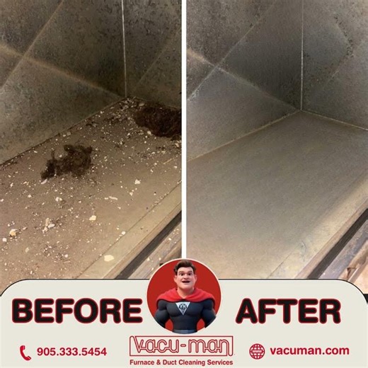Duct Low Spot Cleaning | Before & After Airflow Fix