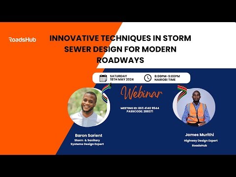 Innovative Techniques For Storm Sewer Design and Management Webinar