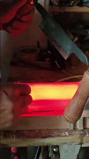 Heating and shaping material using hot roller forming process #popular #machine #cnc #construction