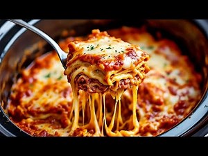 Easy Slow Cooker Lasagna Recipe