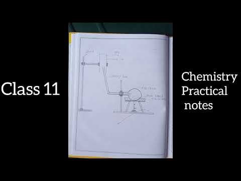 Class 11 Chemistry Practical Notes 📚 | Complete Guide for Lab Experiments & Viva