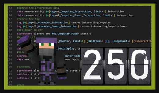 250 - DP Time based vanishing blocks [Minecraft 1.21 Datapack Tutorials] Minecraft Data Pack