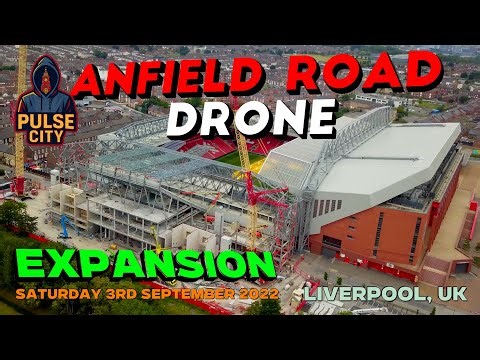Anfield Road Expansion Drone Update | Saturday 3rd September (2022)