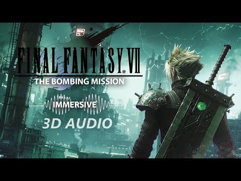 Final Fantasy VII ASMR | Cloud’s Bombing Mission | Immersive 3D Audio Roleplay