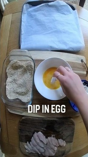 How To: Homemade Breaded Chicken Goujons