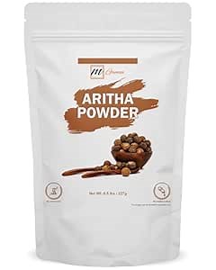 100% Pure Aritha Powder | Soap Nut Powder For Hair Wash DIY Shampoo & Conditioner 227 GMS / 0.5 LBS