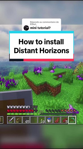 How to Install Distant Horizons in Minecraft