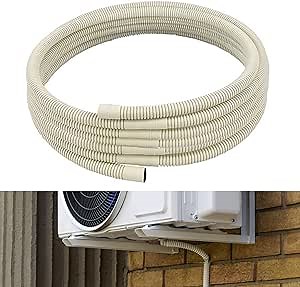 Daisypower Air Conditioner Drain Hose Pipe,20ft for Mini-Split Ductless AC, Heat Pump System,Cooling Only