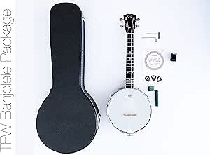 TFW Banjolele Starter Kit - With Case and Accessories