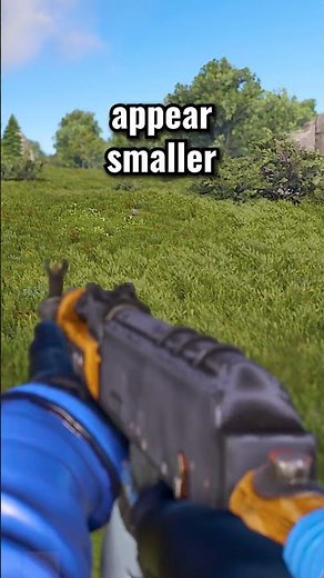 Make Your Gun Smaller With This Command! #rust #shorts