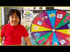 Ryan's Spin the Mystery Wheel Challenge and more 1 hr fun kids activities! - Videos For Kids