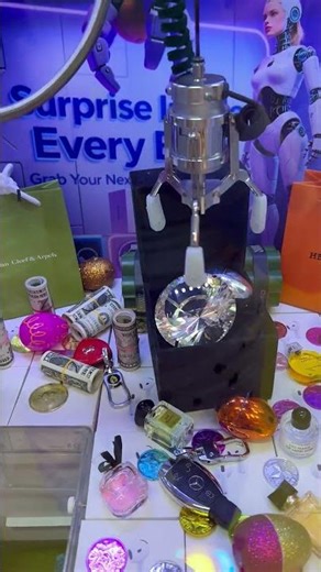 Challenge: Can I Grab the MYSTERY Prize in the Claw Machine? Day 126 #clawmachine #arcade #prize