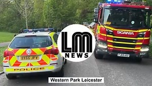 Fire crews from across the city are currently tackling a blaze in a derelict building on Western Park, it was reported around 6pm. 4 Fire crews are in attendance, Two appliances from Central Station, one appliance from Western Station, one appliance from Southern Station and the Command Support Vehicle from Shepshed station. Police and EMAS are also at the scene. The fire is in a disused building known as the Open Air school. The fire has taken hold in the roof space and the fire crews are cutti