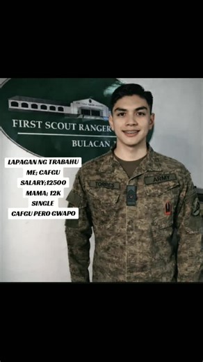 Gwapo na CAFGU: Trabaho at Sweldo sa Militar