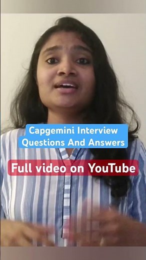 Capgemini Interview Questions and Answers