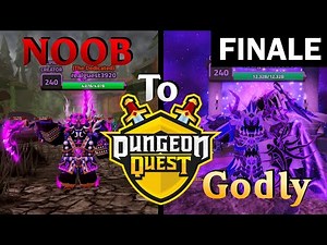 The End of an Era! | Dungeon Quest Noob to Godly FINALE