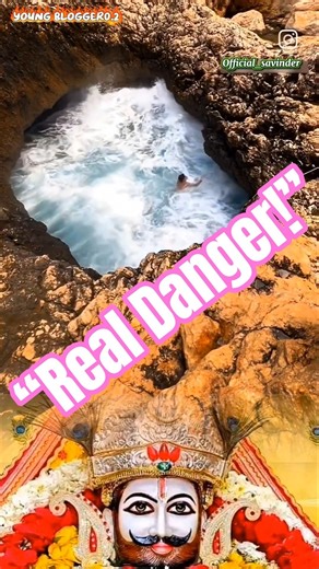 “Nature Ka Sabse Dangerous Pool! 🌊😨” #viral