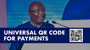 VIDEO : Universal QR Code for Payments | Dr. Mahamudu Bawumia