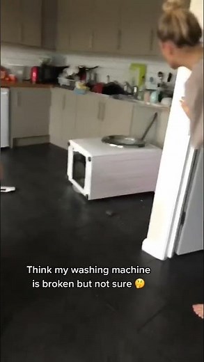 washing machine goes crazy
